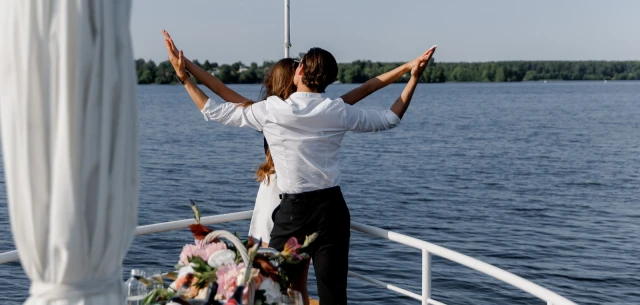 "Yacht wedding in Moscow" №1