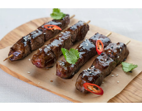 Beef skewers
