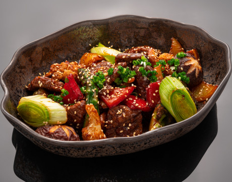 Beef in Pepper Sauce