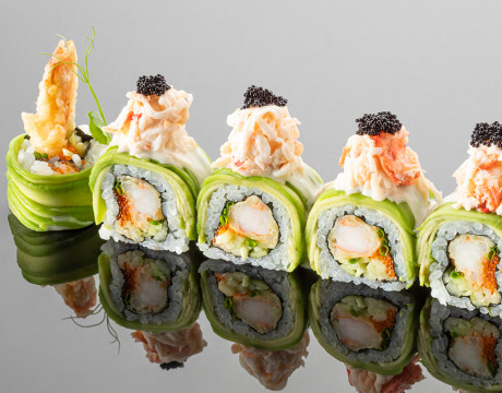 Crispy Shrimp and Crab Roll