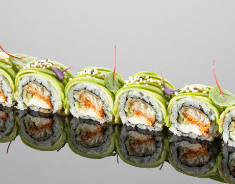 Crispy Eel and Avocado Roll