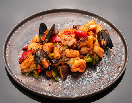 Seafood with Vegetables