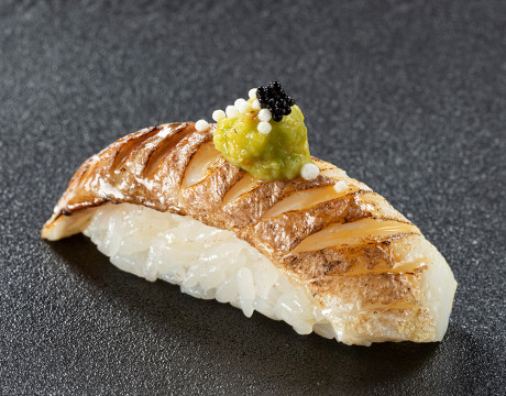 Aburi Sea Bass Sushi