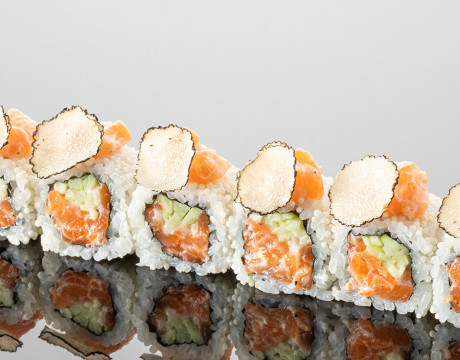 Salmon Truffle Roll