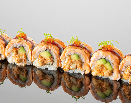 Aburi Salmon Roll