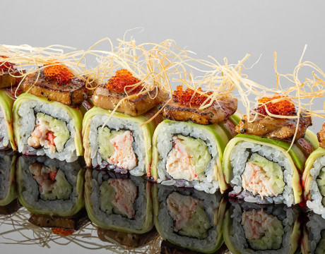 Crab and Foie Gras Roll