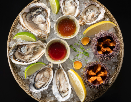Oyster and Sea Urchin Set
