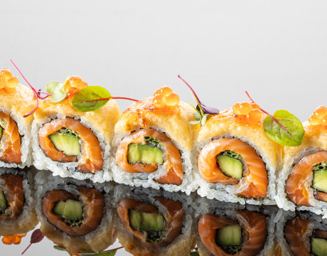 Baked Salmon Roll